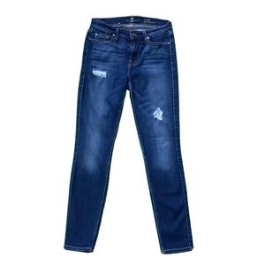 7 for All Mankind Women’s Ankle Gwenevere Jeans Size: 25